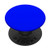 Blue Solid Color Simple Color Plain PopSockets Grip and Stand for Phones and Tablets