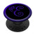 Purple Letter E Alphabet Initial with Butterfly Monogram PopSockets PopGrip Swappable Grip for Phones  and  Tablets
