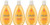 Johnsons Baby Shampoo Travel Size 1_7 Ounce Pack of 4