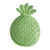Time Concept Tropical Desert Pineapple Porcelain Round Plate - Dinnerware Piece