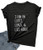 DANVOUY Womens T Shirt Casual Cotton Short Sleeve V-Neck Graphic T-Shirt Tops Tees Black X-Large