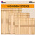Popsicle Stick 300pcs Premium Quality - Jumbo Sticks Popsicle Bulk - Craft Supplies - Mixed Sizes Assorted Multi Mini Large Wood Stick Strips Wax - Craft for Kids