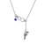 AKTAP Thin Blue Line Police Officer Gifts Police Wife Mom Bracelet Deputy Wife Girlfriend Jewelry Police Gifts Sheriff Gifts necklace