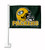 NFL Rico Industries Car Flag including Pole Green Bay Packers - Helmet on Green