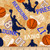 Timeless Treasures Score Basketball Motifs Tan Fabric by the Yard