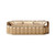 nu steel Glitz Gold Soap Dish by The Tatara Group