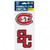 Wincraft St_ Cloud State University 4x8 Die Cut Decal Two - 4x4 Decals