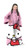SANRIO Hello Kitty, Pink Ooo Youth Comfy Throw Blanket with Sleeves, 48" x 48"