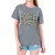 SFHFY Womens Mama Tried Leopard Letter Printed Tshirts Short Sleeve Casual T-Shirt Mom Life Graphic Tee Top Gray