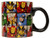 Silver Buffalo MV9134 Marvel Comics Grid Jumbo Ceramic Mug, 20-Ounces