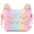 Mibasies Kids Cat Purse for Little Girls Toddlers Crossbody Bag