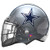 Anagram NFL Dallas Cowboys Football Helmet Foil Balloon 21 Multicolor Anagram NFL Dallas Cowboys Football Helmet Foil Balloon 21 Multicolor