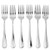 Oneida Savor Everyday Flatware Dinner Forks Set of 6 180 Stainless Steel Silverware Set