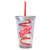 NHL Detroit Red Wings Tumbler with Swirl Straw, 16-ounce
