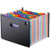 Expanding File Folder 24 Pockets Multi-Color Accordion A4 Document Organizer with Expandable Wallet Stand  Works on A4 Size and Letter Size