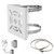 AhnQiraj Universal Pole Mounting Mount Camera Bracket for CCTV Security Camera Ptz Dome Vertical Pole Mounting Bracket with 4 Loops 1