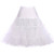 Women 50s Petticoat Skirts Tutu Crinoline Underskirt Plus by GRACE KARIN White