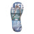 Sunbelt Gifts Flip Flops Wood Wall Decor Multi