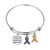 CHOORO Down Syndrome Awareness Gift Blue and Yellow Awareness Down Syndrome Bracelet with Ribbon Charm Proud Mom of A Child with Down Syndrome Proud Mom Bracelet CHOORO Down Syndrome Awareness Gift Blue and Yellow Awareness Down Syndrome Bracelet with Ribbon Charm Proud Mom of A Child with Down Syndrome Proud Mom Bracelet
