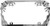 Custom Accessories 92760 Chrome Frog License Plate Frame