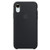 Shaboo Protective Cover Liquid Silikon Shell Silicone Case Compatible with iPhone Xr 6_1 inch Black