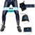 MAXTRECH Professional Resistance Bands for Legs and Butt Fabric WomenMen Stretch Exercise Loops Thick Wide Non-Slip Gym Bootie Band for Squat Glute Hip Thigh Workout Training Medium Blue