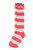 NCAA Ohio State Buckeyes Gray and Scarlet Stripe Dress Socks