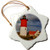 3dRose" Nauset Light, Cape Cod National Seashore, Eastham, Massachusetts Snowflake Ornament, 3"