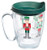 Tervis Coton Colors - Christmas Nutcracker Insulated Tumbler 16oz Mug Clear - Tritan