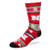 For Bare Feet NCAA Ugly Christmas Holiday Socks-Nebraska Cornhuskers-Red-Large