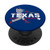 Texas Baseball Slugger Home Run PopSockets Grip and Stand for Phones and Tablets