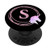 S Unicorn Letter Phone Grip Initial S Monogram Gift PopSockets PopGrip Swappable Grip for Phones  and  Tablets