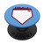 Retro Philadelphia Baseball Home Plate Skyline PopSockets Grip and Stand for Phones and Tablets
