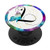 Letter L Rainbow Butterfly Monogram PopSockets PopGrip Swappable Grip for Phones  and  Tablets