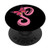 Pink Butterfly Letter S Initial Personalized Monogram PopSockets PopGrip Swappable Grip for Phones  and  Tablets