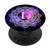 Blue Purple Space Galaxy Monogram Letter L Initial Mandala PopSockets Grip and Stand for Phones and Tablets