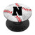 Baseball Letter N Monogram Retro Name Initial Gift For Boys PopSockets Grip and Stand for Phones and Tablets
