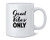 Poster Foundry Good Vibes Only Inspirational Motivational Message Ceramic Coffee Mug Tea Cup Fun Novelty Gift 12 oz