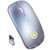 SOONHUA LED Wireless Mouse Ultra-Thin 2_4GHz Optical Bluetooth Mouse USB Rechargeable with RGB Backlit for Laptop PC Computer