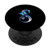 Initial letter S Butterfly Monogram Personalized PopSockets PopGrip Swappable Grip for Phones  and  Tablets