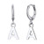 ChicSilver Initial Dangle Hoop Earrings for Women 925 Sterling Silver Personalized 26 Alphabet Letters Huggie Earrings for Teen Girls Initial A ChicSilver Initial Dangle Hoop Earrings for Women 925 Sterling Silver Personalized 26 Alphabet Letters Huggie Earrings for Teen Girls Initial A