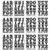 12 Sheets Iron-on Letters 2 Inch High Soft Flock Iron on Letters Heat Transfer Letters Three-Dimensional Flocking Letters Alphabet Iron on Transfer for Bags Clothes DIY Crafts Black Letters