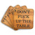 Fun Coaster Set - SET OF 4 + GIFT BOX - Coated Natural Bamboo Wood Coasters for Drinks - 4" Square