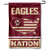 Boston College Eagles Garden Flag with USA Stars and Stripes