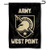 College Flags  and  Banners Co_ Army Black Knights Athena Shield Garden Flag