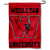 College Flags  and  Banners Co_ Wesleyan Cardinals Garden Flag