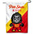 Sewing Concepts Pittsburg State Gorillas Tokyodachi Garden Flag