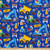 Timeless Treasures 0344973 Construction Zone Fabric by the Yard, Royal