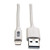 Tripp Lite Apple MFI Certified 6-Feet 2M Lightning to USB Cable Sync Charge iPhoneiPodiPad - White M100-006-WH