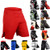 ROAR MMA Fight Shorts UFC Grappling Muay Thai BJJ Crossfit Training Jiu Jitsu No Gi Wear Small Simple-Red